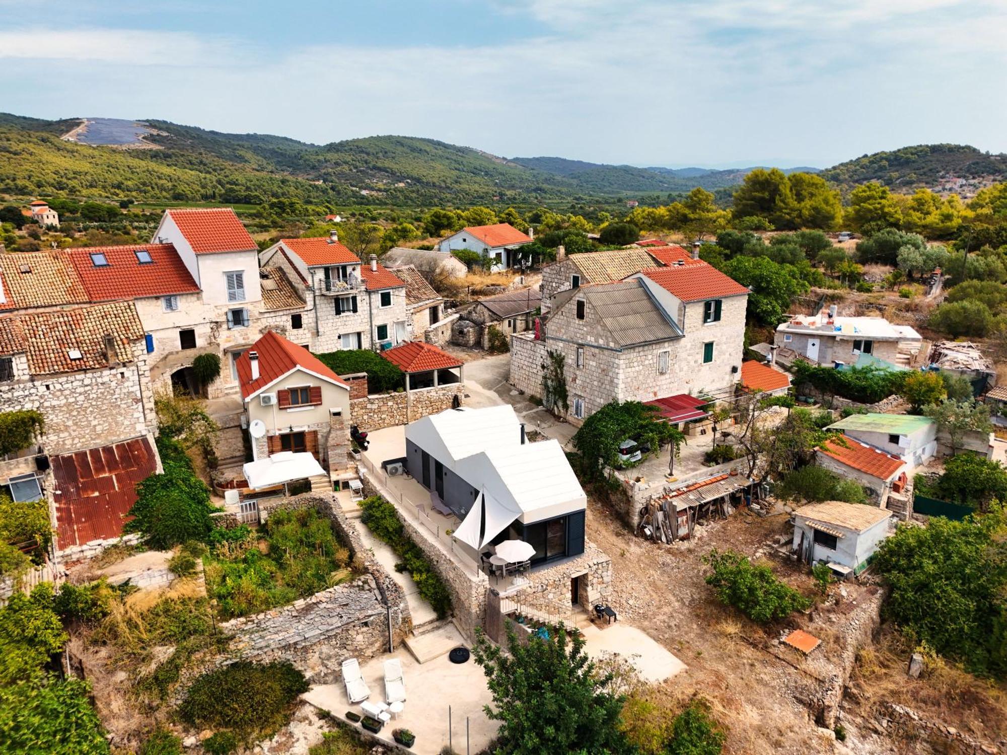 Rural House Pikola With Sea View On Vis Island Villa Komiža Exterior foto